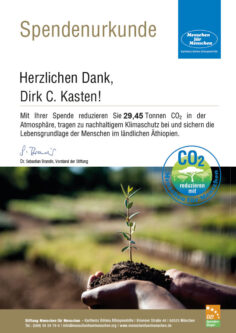 MfM_Spendenurkunde_CO2-Produkt_Dirk-C.-Kasten_2022
